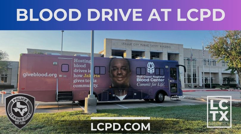 Blood Drive at LCPD