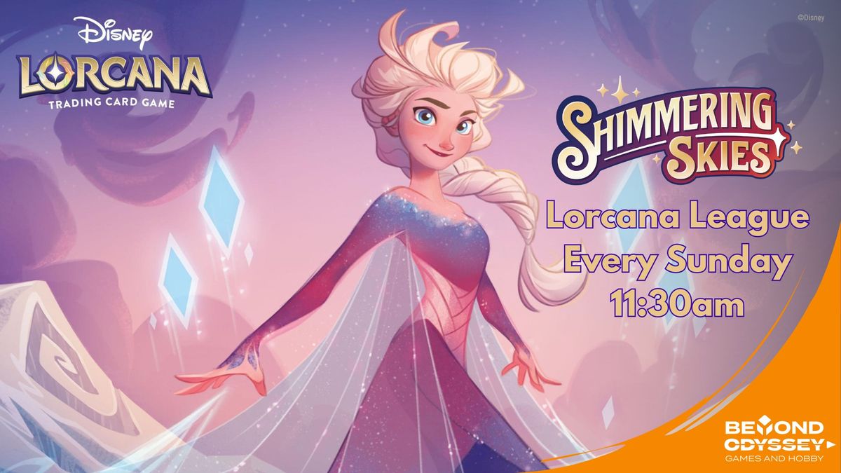 Disney Lorcana League - Shimmering Skies @Beyond Odyssey