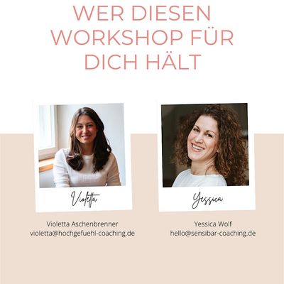 Violetta Aschenbrenner und Yessica Wolf