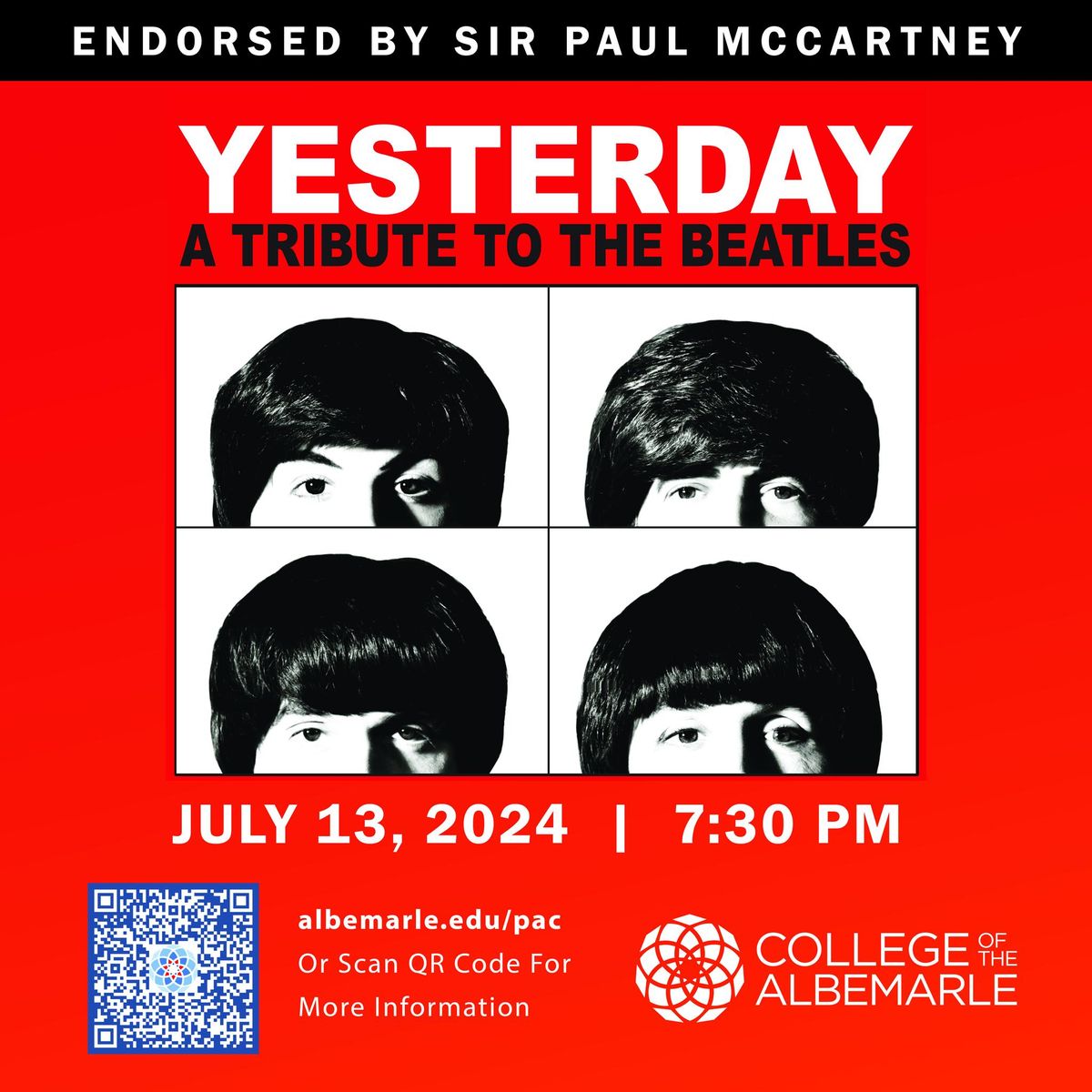 YESTERDAY \u2013 A Tribute to The Beatles