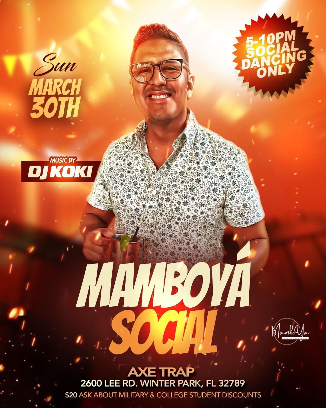 MamboY\u00e1 Social - SOCIAL DANCING ONLY