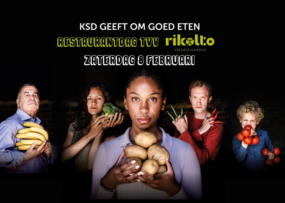 Restaurantdag ten voordele van Rikolto