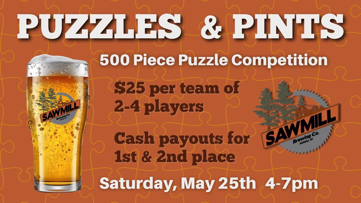 Puzzles & Pints: Third Puzzle Competition 