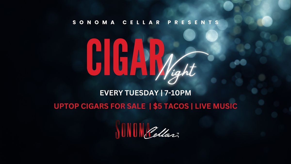 Cigar Night + Live Music w\/ Daniel Mensh