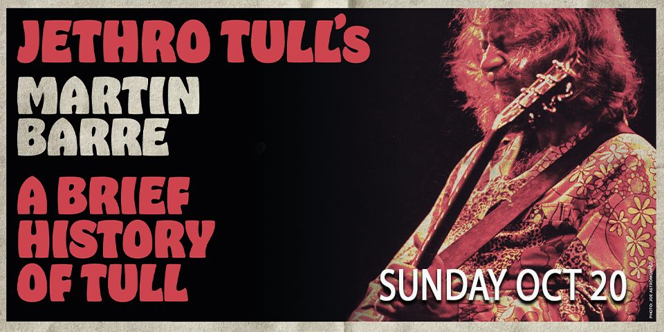 Jethro Tull's Martin Barre - The History of Tull Tour!