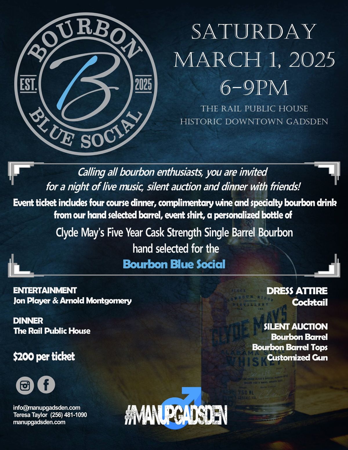 Bourbon Blue Social