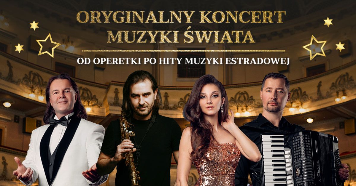 Boles\u0142awiec: Koncert Muzyki \u015awiata - Od Operetki po Hity Muzyki Estradowej