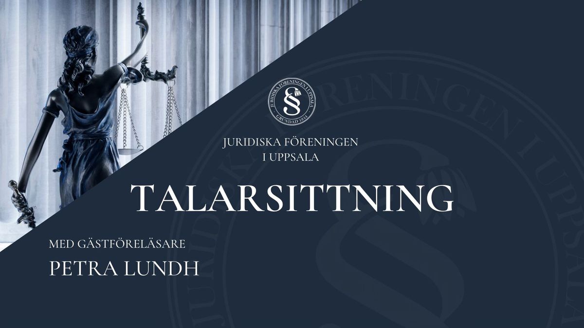 Talarsittning - Petra Lundh