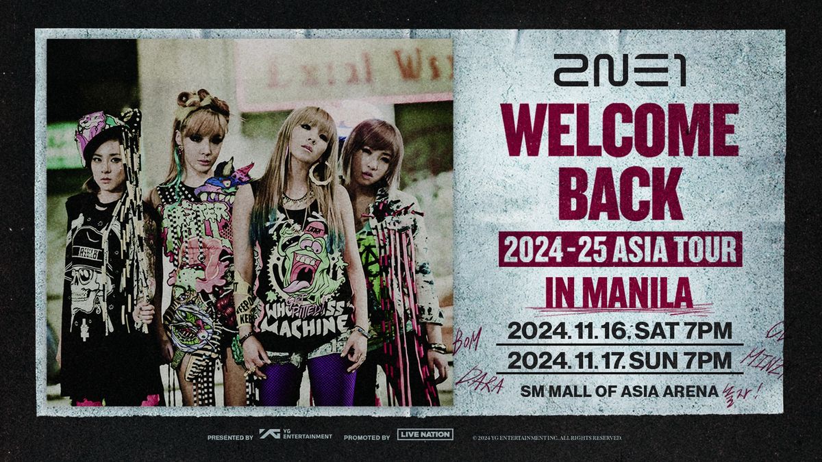 2NE1 Welcome Back 2024-25 Tour in Manila