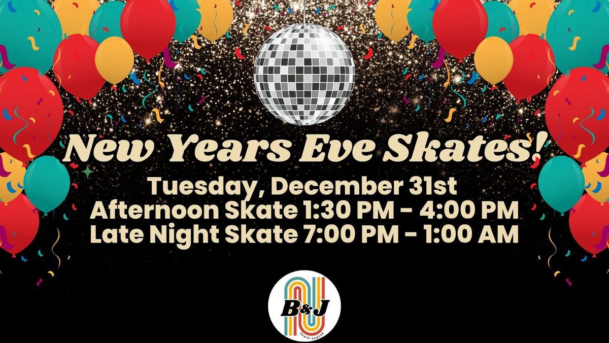 New Years Eve Skates!