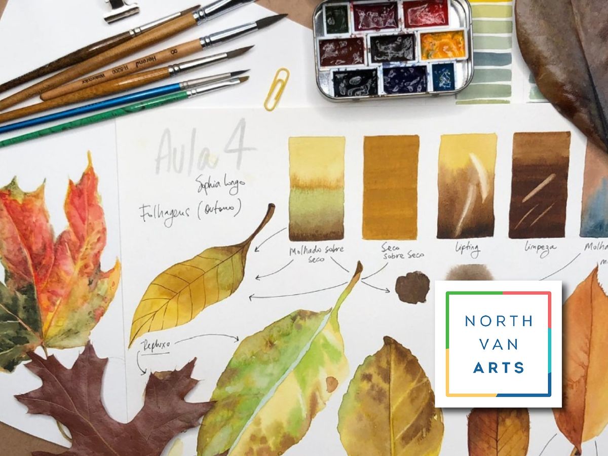 Watercolour: Fall Leaves with Sophia Longo