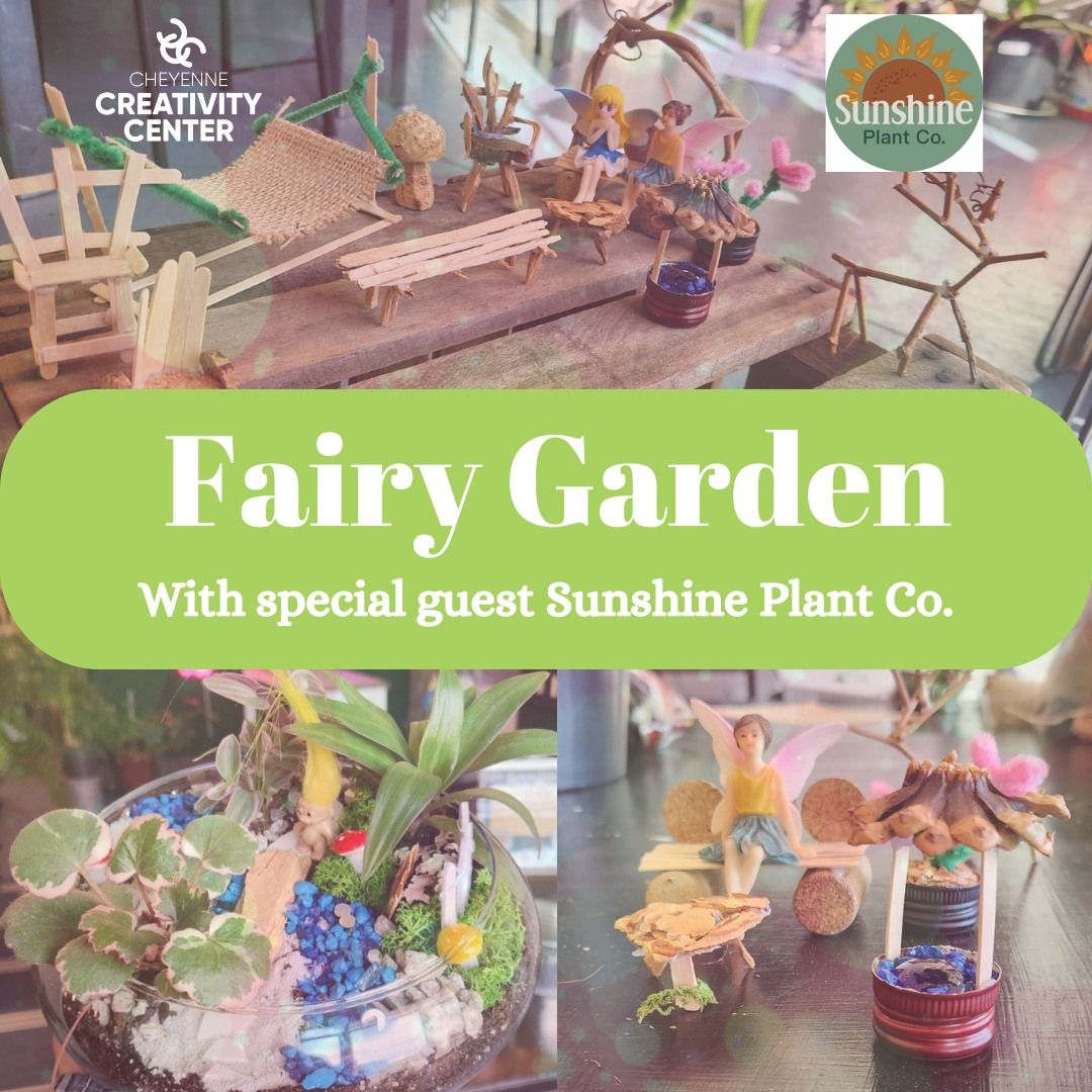 Fairy Garden w\/ Sunshine Plant Company