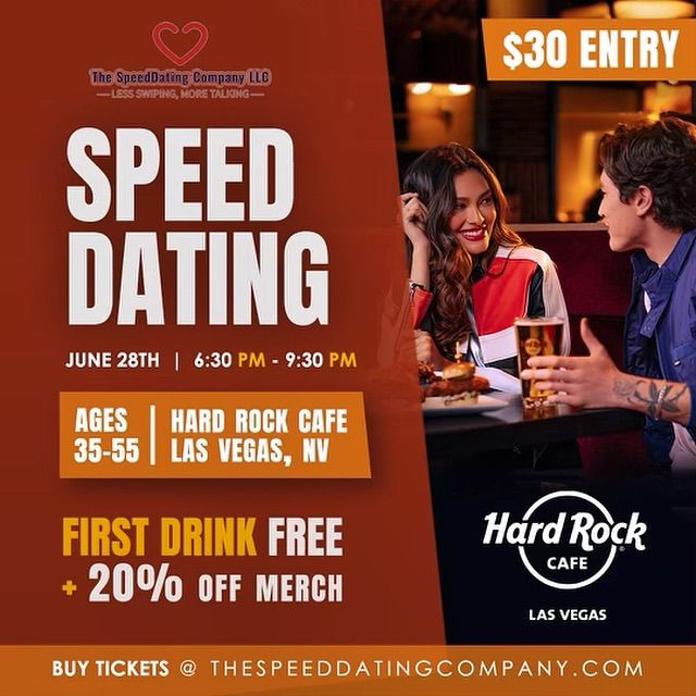 SPEED DATING @ The Hard Rock Cafe \ud83e\udd70