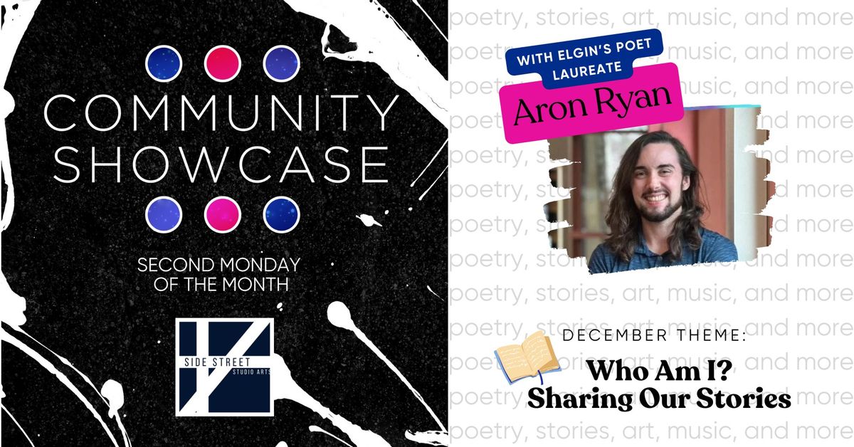 Community Showcase with Poet Laureate Aron Ryan