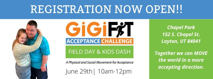 GiGiFIT Acceptance Challenge Field Day & Kids Dash