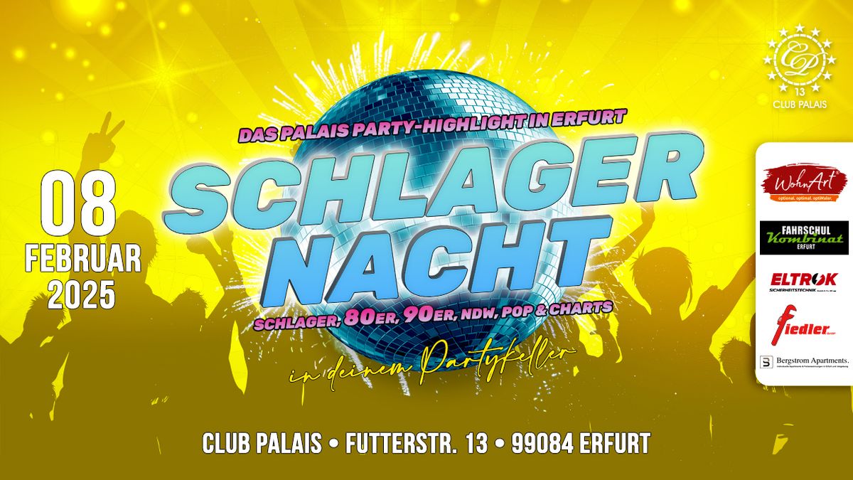 08.02.25 \u2605 Schlagernacht \u2605 im Club Palais 