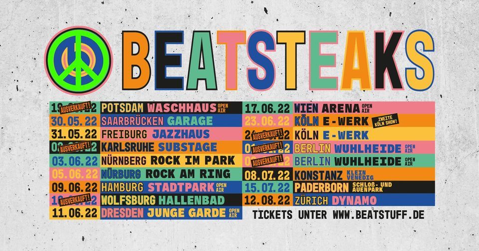 Beatsteaks - Berlin - Wuhlheide (AUSVERKAUFT)