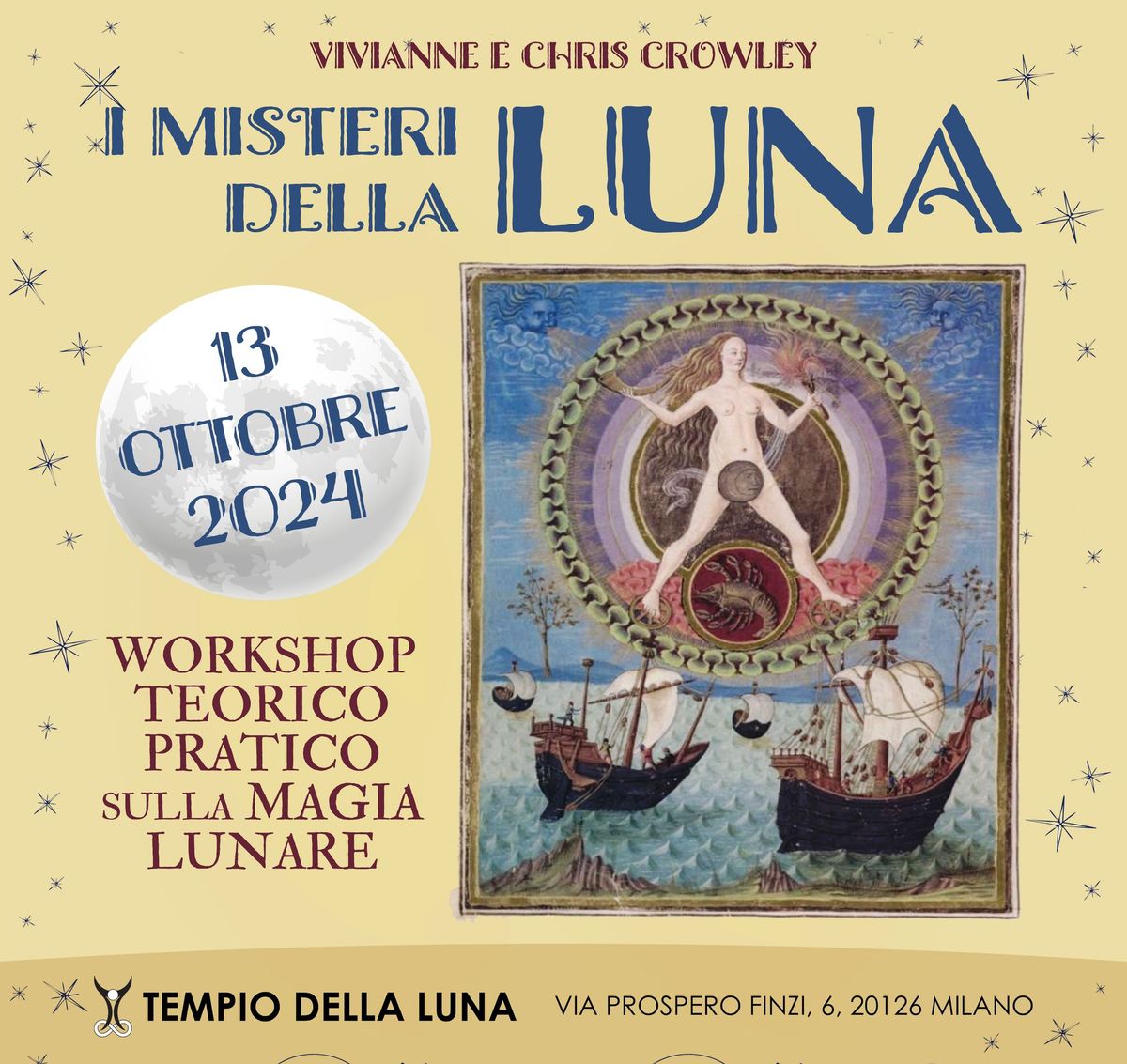 I Misteri della Luna - Teoria e pratica della magia lunare con Vivianne e Chris Crowley