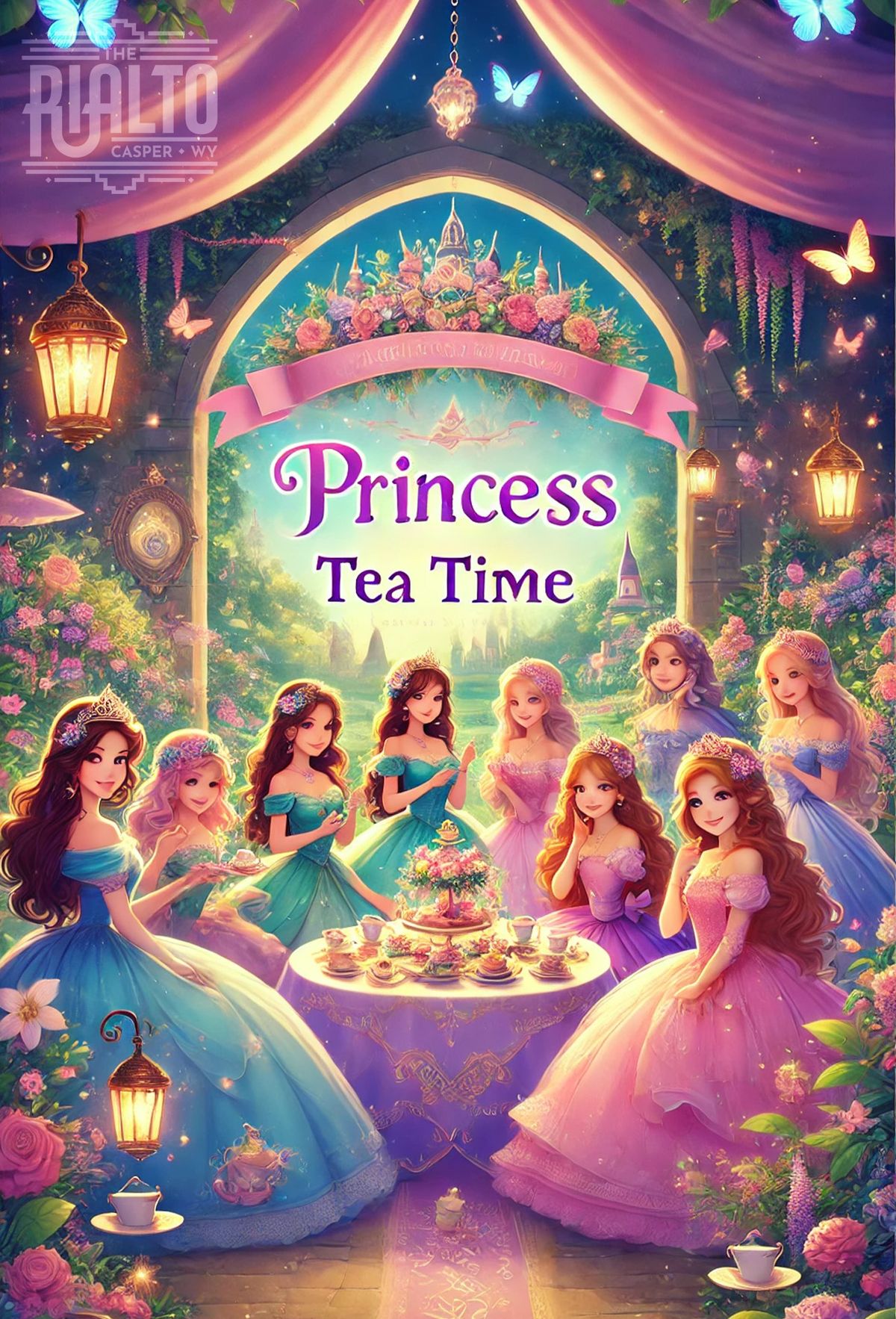 Tea Time with Cinderella and Rapunzel