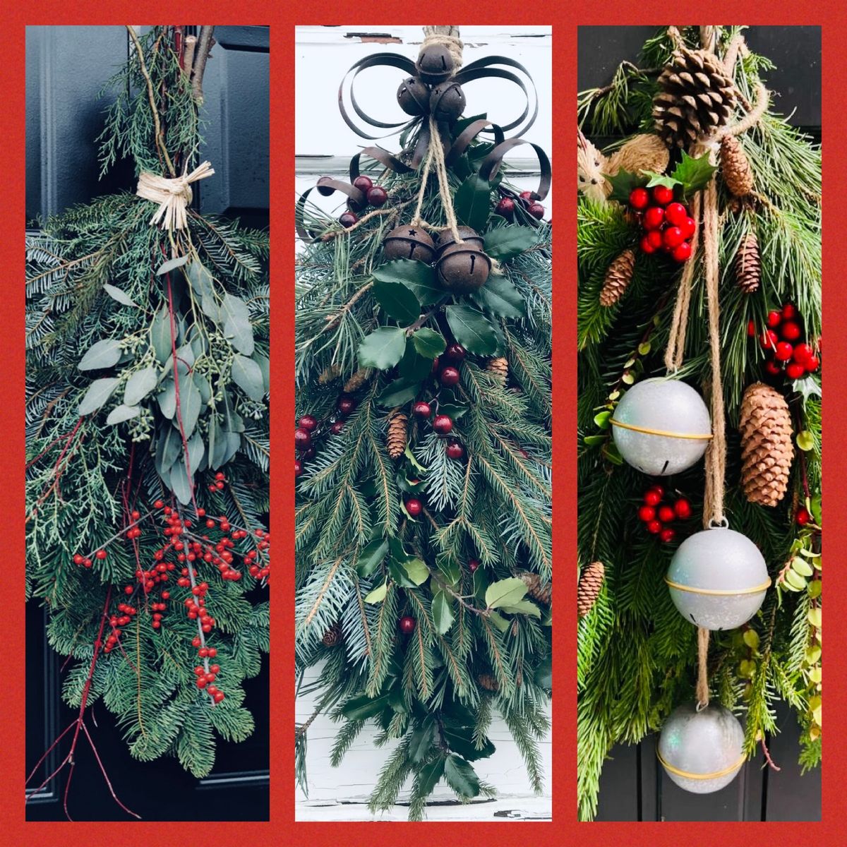 Christmas outdoor swags