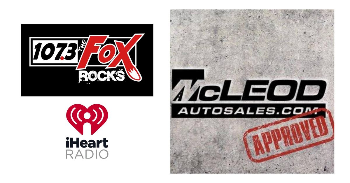 107.3 The Fox Rocks LIVE at McLeod Auto Sales in Killeen