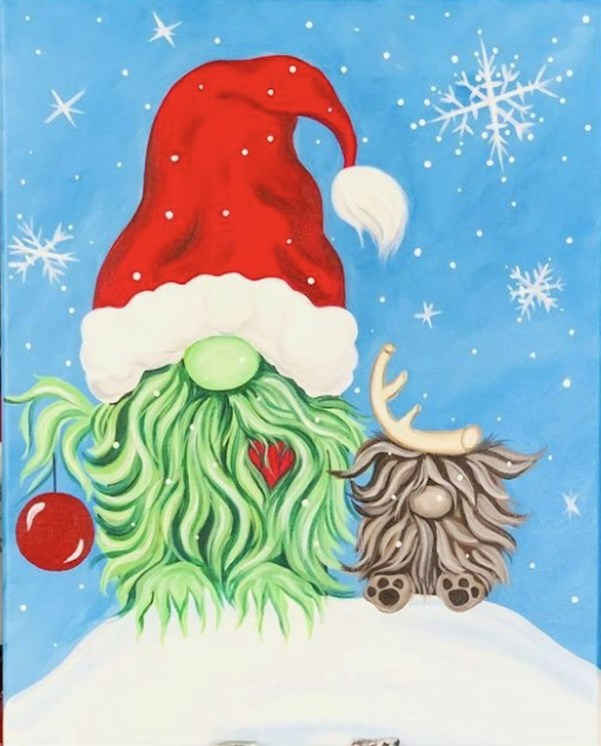 Paint Night: Grinchy Gnome