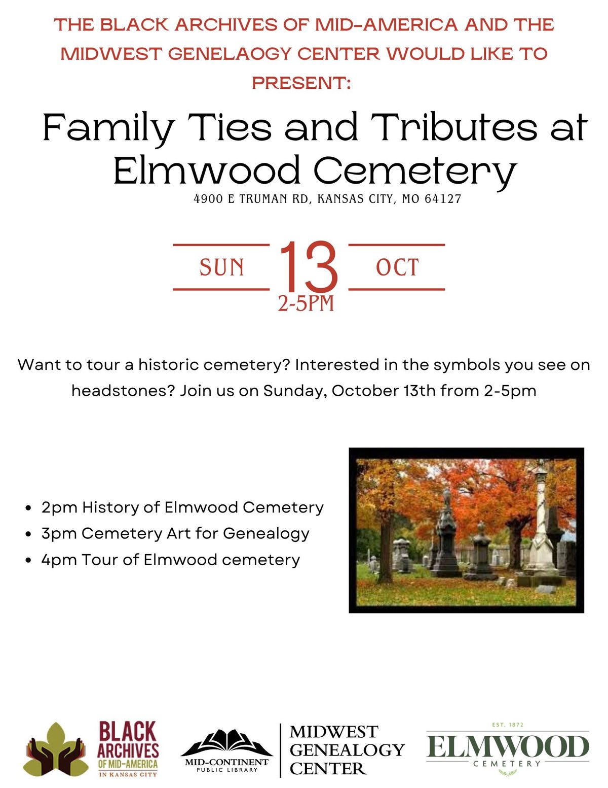 Family Ties and Tributes at Elmwood Cemetery 