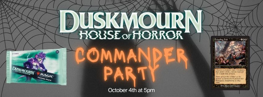 Duskmourn Commander Party 