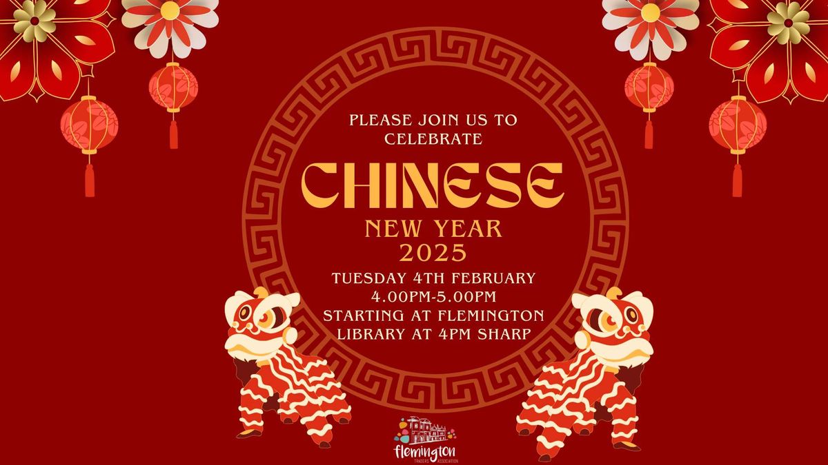 Chinese  New Year Lion Dance 2025