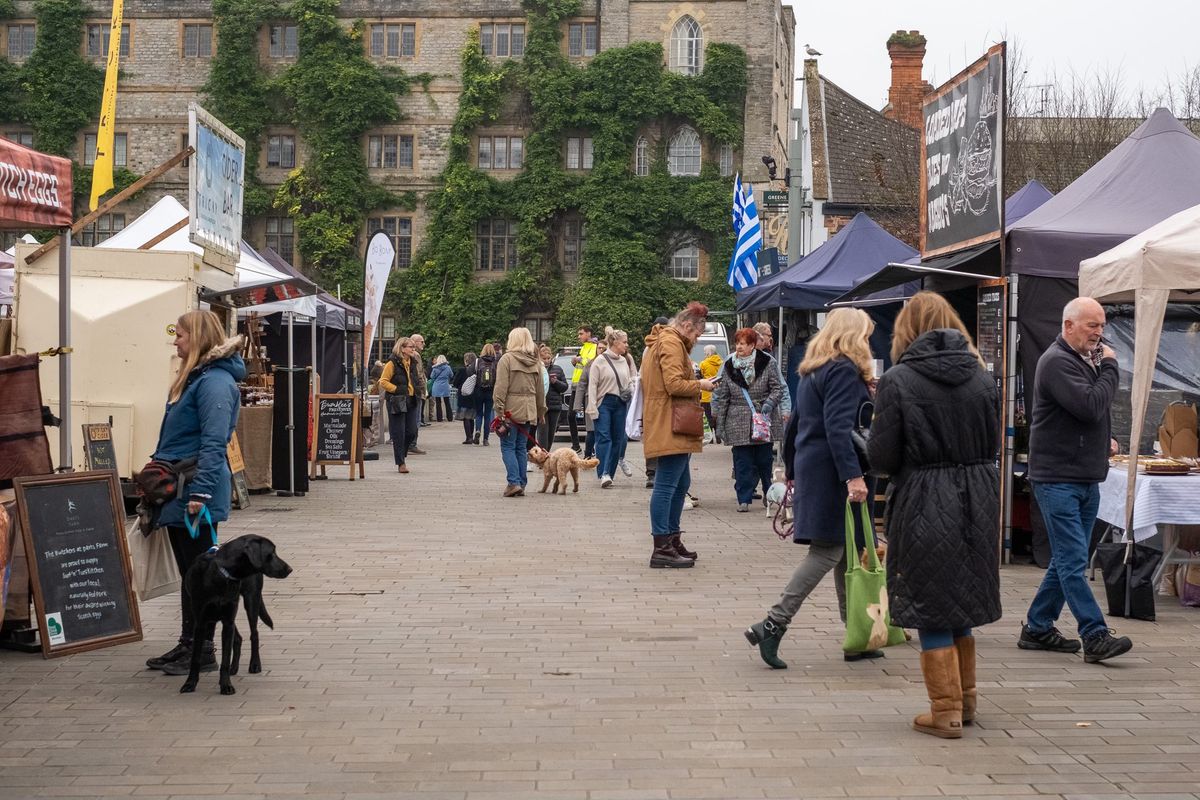 Taunton Independent Market on Somerset Day