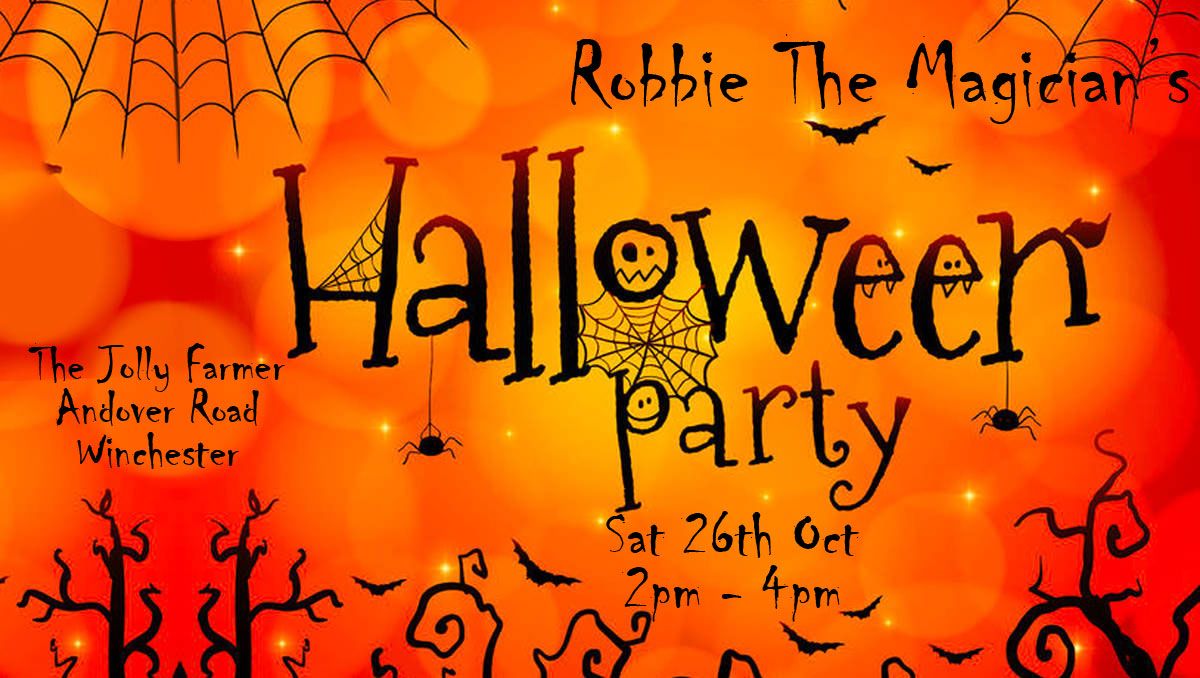 Halloween Kids Party with Robbie The Magician @ The Jolly Farmer