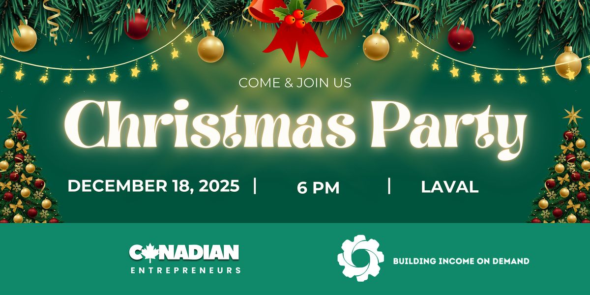 Business Christmas Party by Canadian Entrepreneurs
