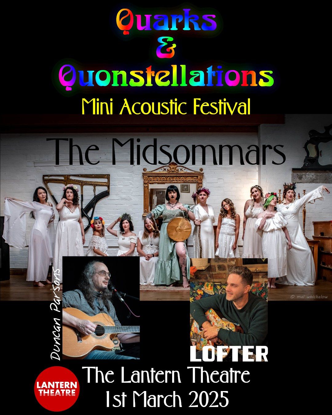 Quarks And Quonstellations - Acoustic Mini-Festival  at The Lantern Theatre