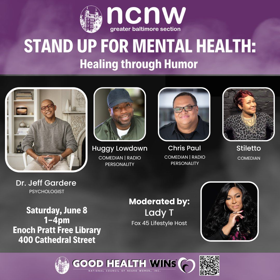 Stand Up for Mental Health: Healing through Humor