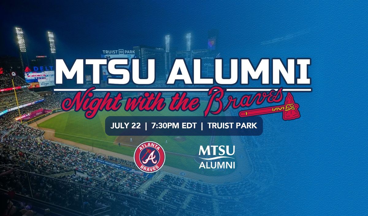 MTSU Alumni Night with the Atlanta Braves