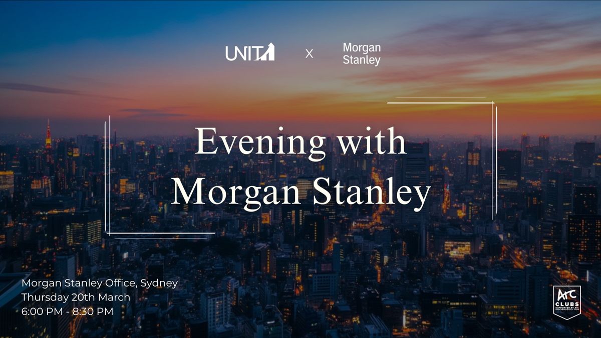 Evening with Morgan Stanley