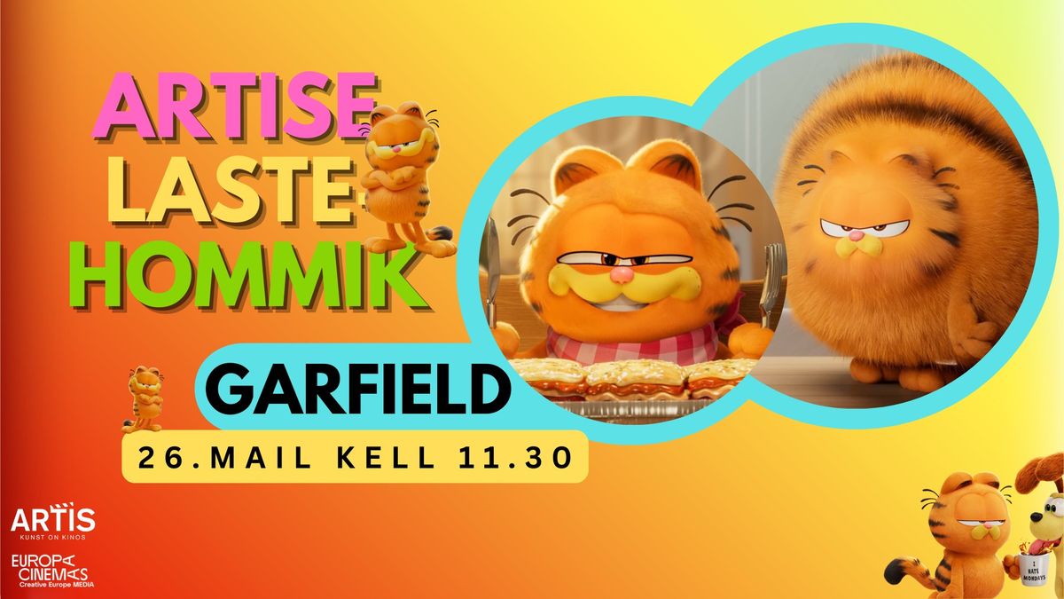 Artise lastehommik: "Garfield"