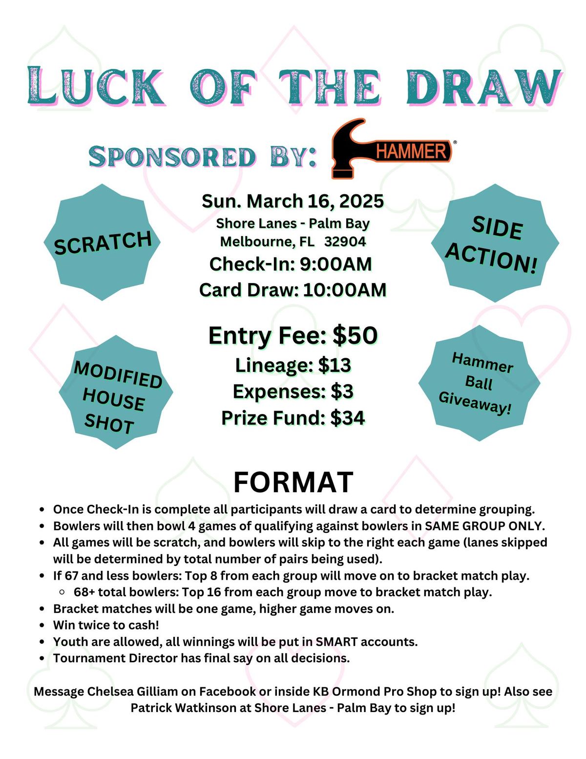 Luck of the Draw - March 2025