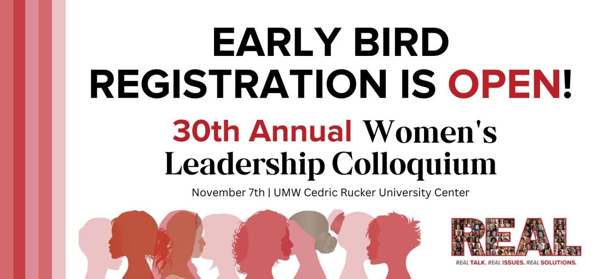 30th Annual Women's Leadership Colloquium