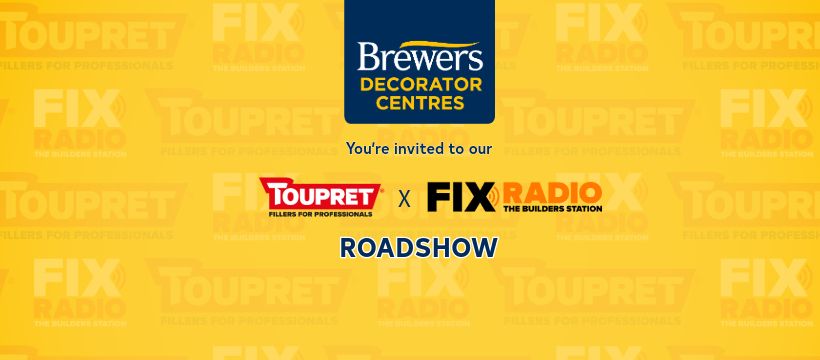 Toupret X Fix Radio Roadshow - Coming To A Brewers Near You!