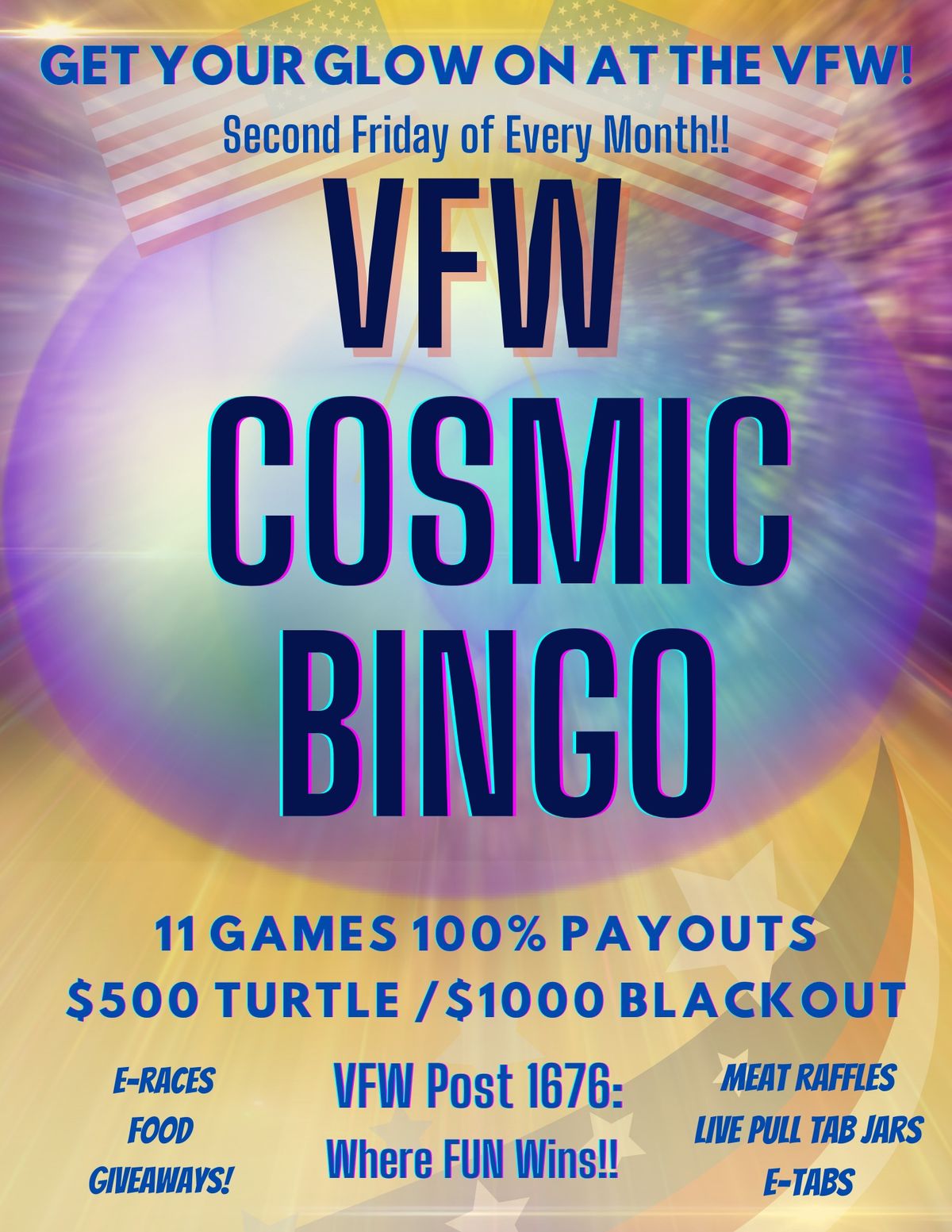 VFW Cosmic Bingo