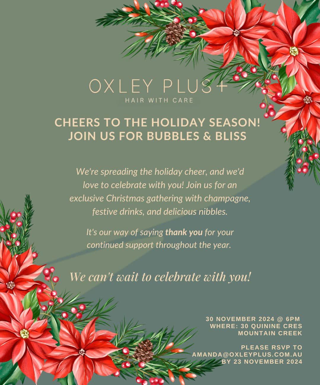 End of Year Celebration with the Oxley plus family 