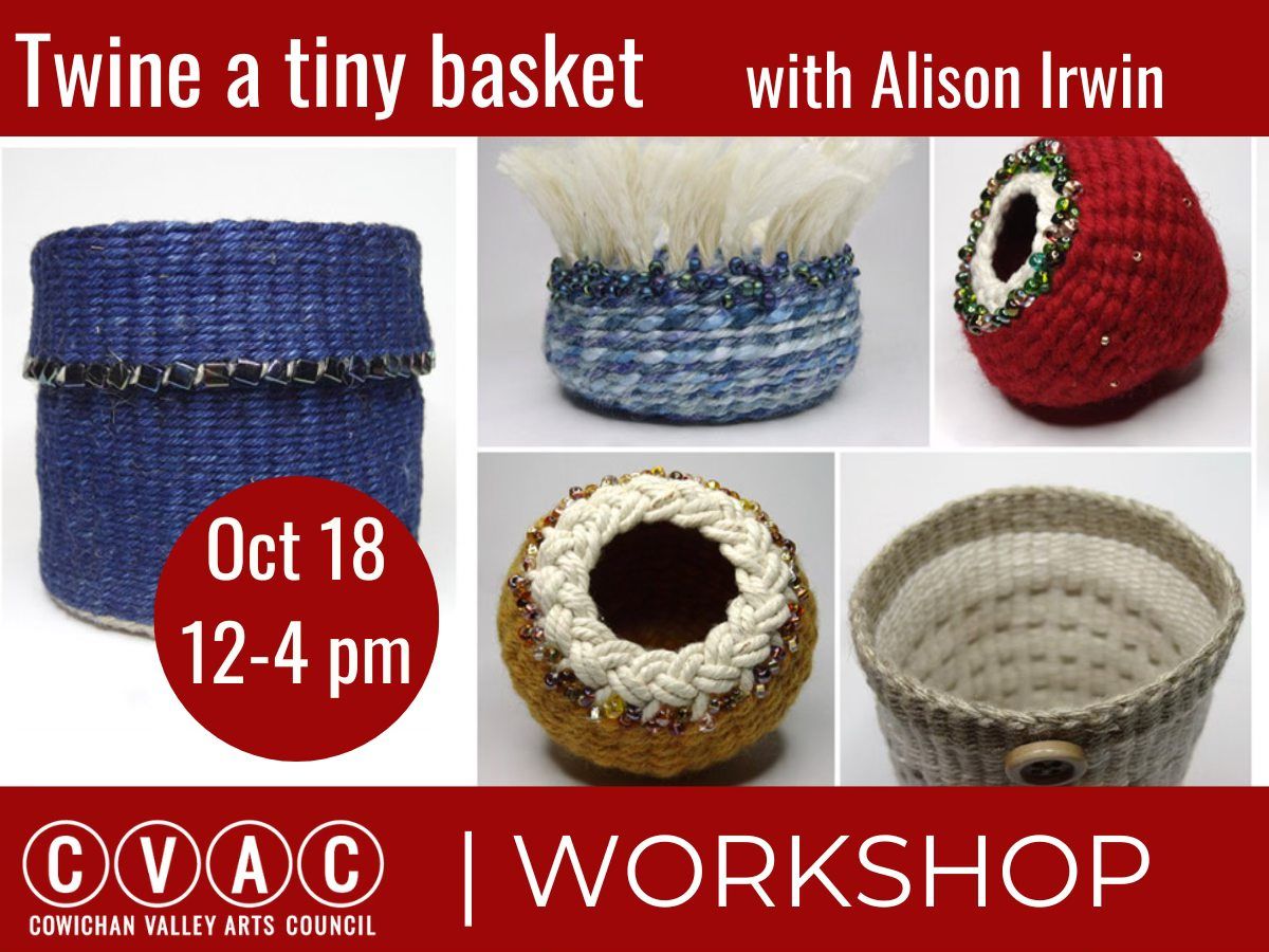 Twine a Tiny Basket with Alison Irwin