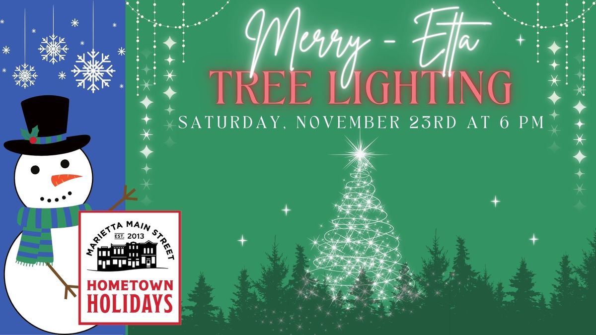 City of Merry-Etta Tree Lighting