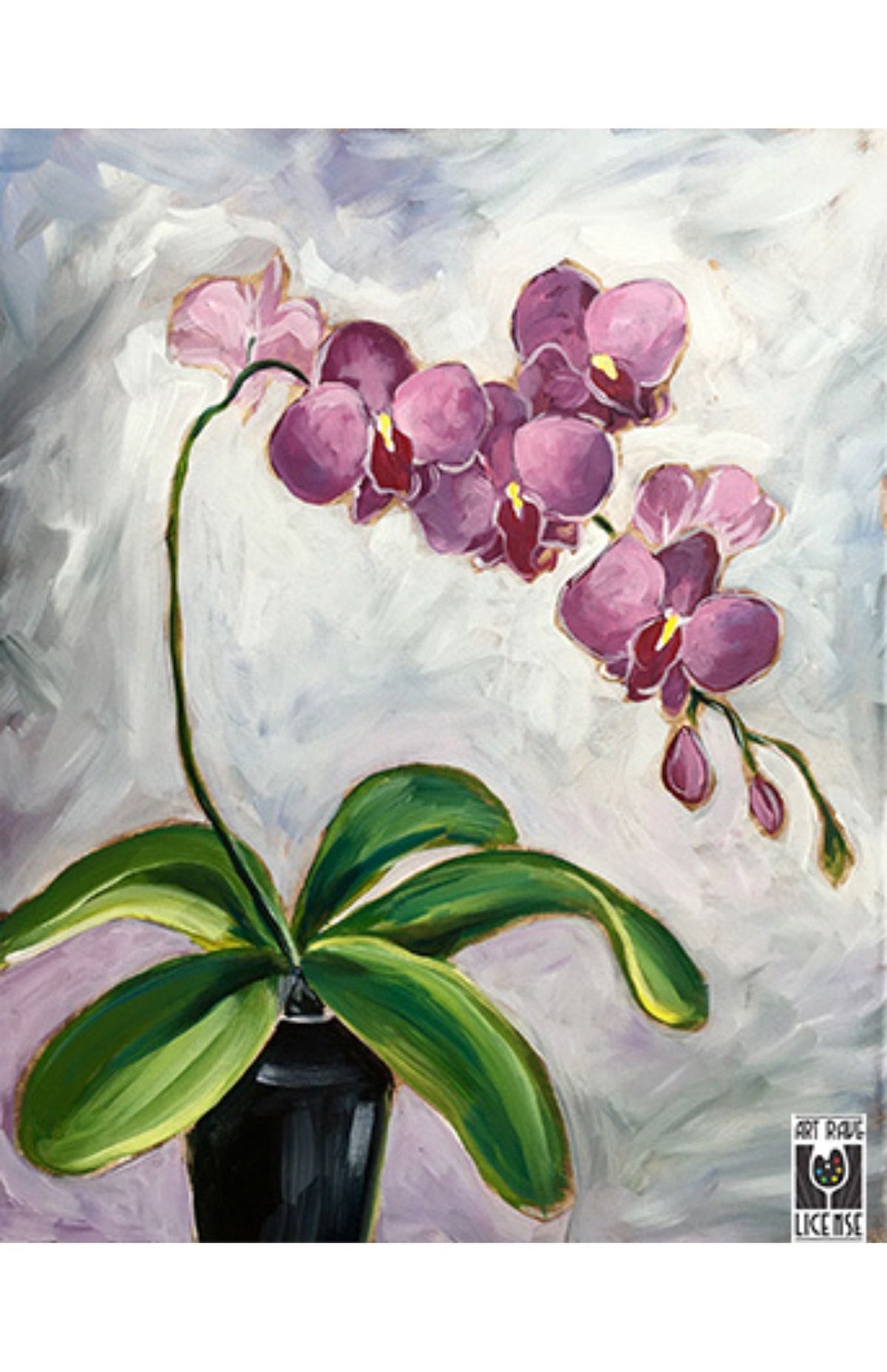 Paint n Sip: Orchid in Bloom