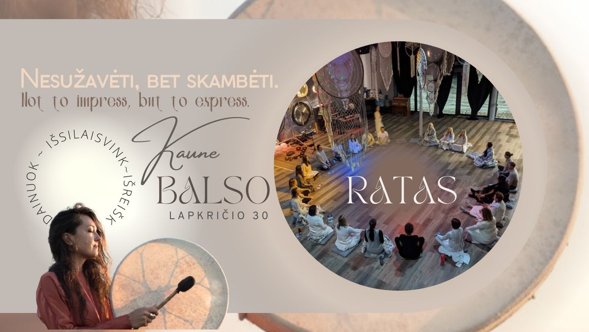 BALSO RATAS. Kaunas