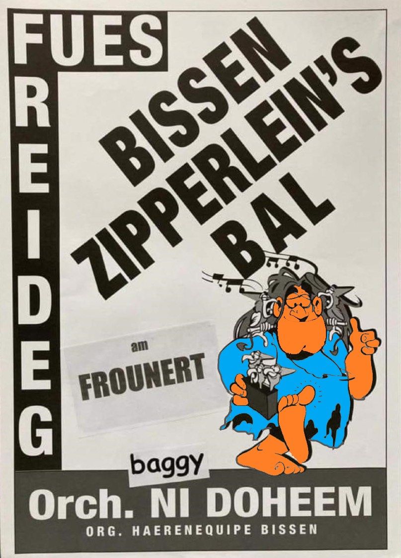 Zipperlein\u00b4s Bal zu Biissen am Frounert