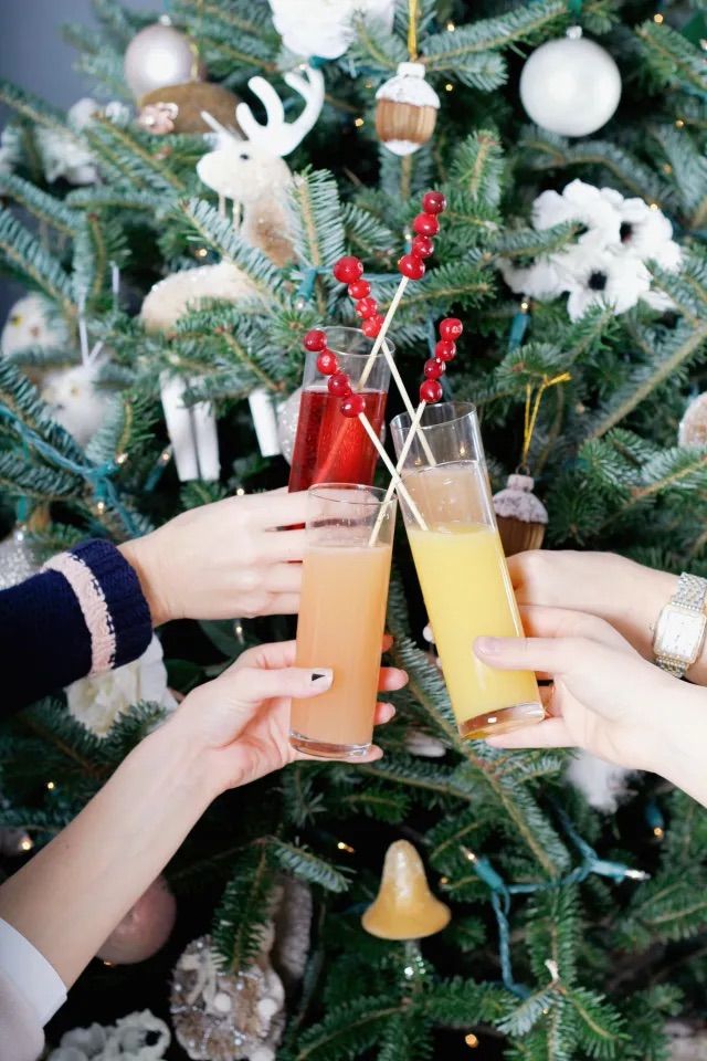 Mimosas and Christmas Wreath Workshop