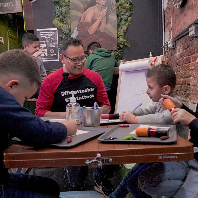 Family Ink & Brunch tattoo Workshop