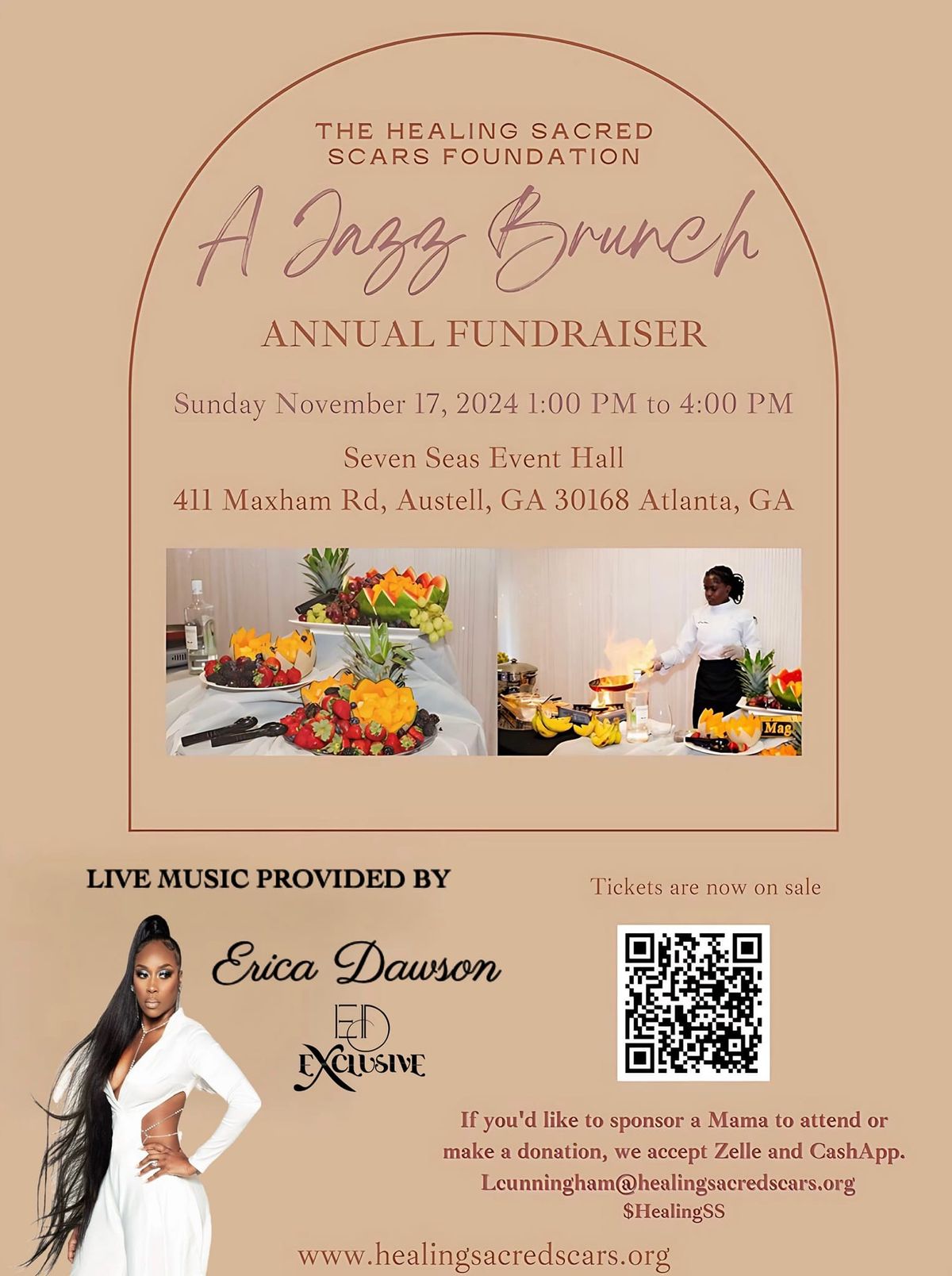 The Healing Sacred Scars Foundation Brunch Fundraiser 